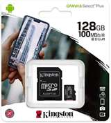 Kingston Kingston Micro SD 128GB Classe 10 SDCS2/128GB + Adattatore SD
